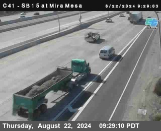 NB 15 at Mira Mesa Blvd