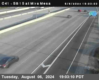 NB 15 at Mira Mesa Blvd