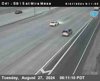 NB 15 at Mira Mesa Blvd