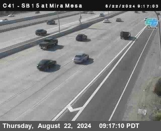 NB 15 at Mira Mesa Blvd