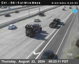 NB 15 at Mira Mesa Blvd