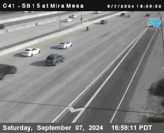 NB 15 at Mira Mesa Blvd