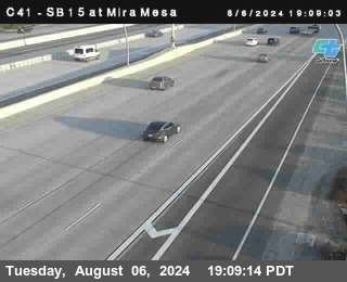 NB 15 at Mira Mesa Blvd