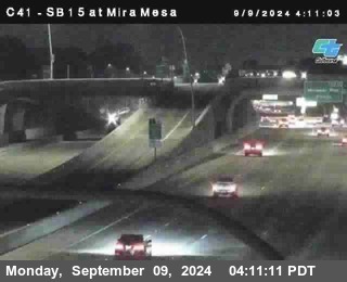 NB 15 at Mira Mesa Blvd