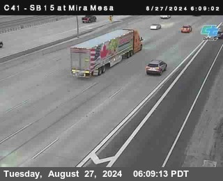 NB 15 at Mira Mesa Blvd