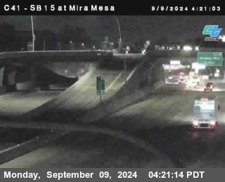 NB 15 at Mira Mesa Blvd