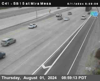 NB 15 at Mira Mesa Blvd