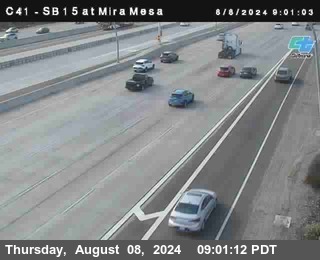 NB 15 at Mira Mesa Blvd