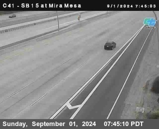 NB 15 at Mira Mesa Blvd