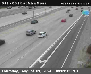 NB 15 at Mira Mesa Blvd