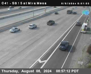 NB 15 at Mira Mesa Blvd