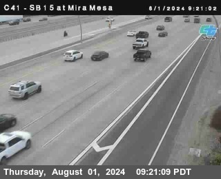 NB 15 at Mira Mesa Blvd