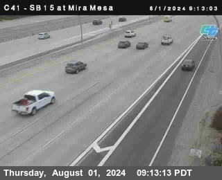 NB 15 at Mira Mesa Blvd