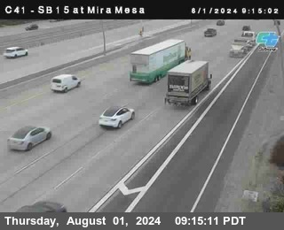 NB 15 at Mira Mesa Blvd