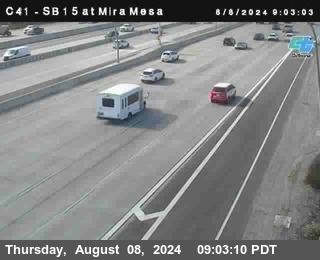 NB 15 at Mira Mesa Blvd