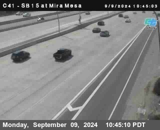 NB 15 at Mira Mesa Blvd