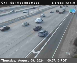 NB 15 at Mira Mesa Blvd