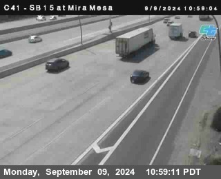 NB 15 at Mira Mesa Blvd