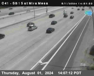 NB 15 at Mira Mesa Blvd