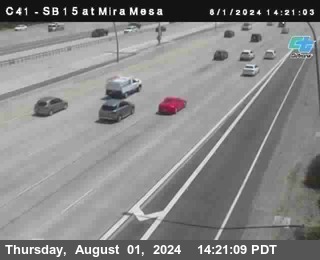 NB 15 at Mira Mesa Blvd