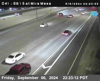 NB 15 at Mira Mesa Blvd