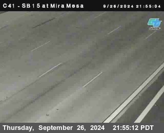 NB 15 at Mira Mesa Blvd