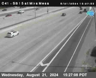 NB 15 at Mira Mesa Blvd