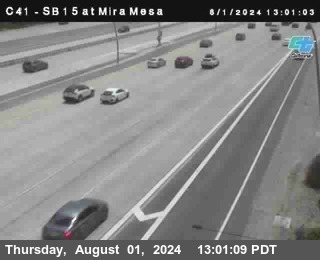 NB 15 at Mira Mesa Blvd