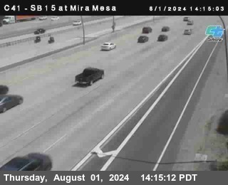 NB 15 at Mira Mesa Blvd