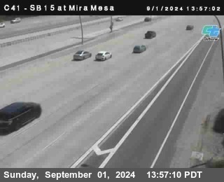 NB 15 at Mira Mesa Blvd