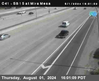 NB 15 at Mira Mesa Blvd