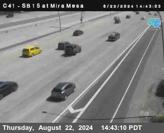 NB 15 at Mira Mesa Blvd