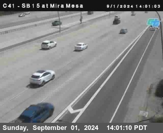 NB 15 at Mira Mesa Blvd