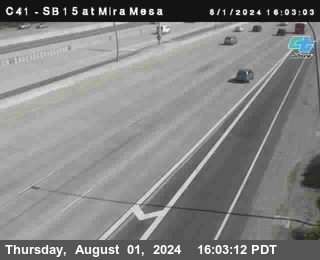 NB 15 at Mira Mesa Blvd