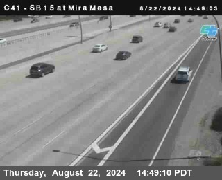 NB 15 at Mira Mesa Blvd