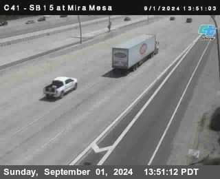 NB 15 at Mira Mesa Blvd