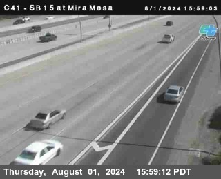 NB 15 at Mira Mesa Blvd