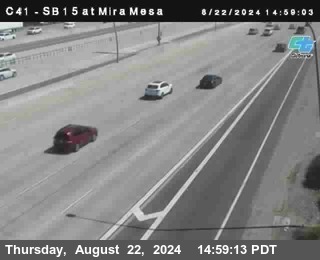 NB 15 at Mira Mesa Blvd