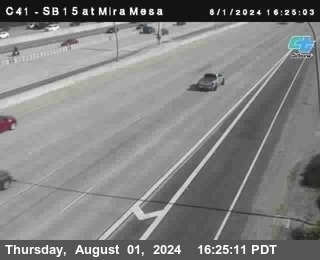 NB 15 at Mira Mesa Blvd