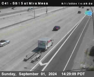 NB 15 at Mira Mesa Blvd