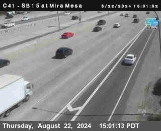 NB 15 at Mira Mesa Blvd