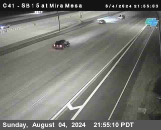 NB 15 at Mira Mesa Blvd