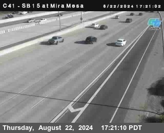 NB 15 at Mira Mesa Blvd