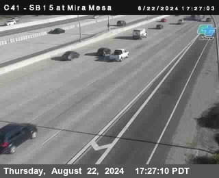 NB 15 at Mira Mesa Blvd