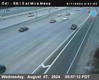 NB 15 at Mira Mesa Blvd