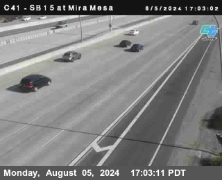 NB 15 at Mira Mesa Blvd