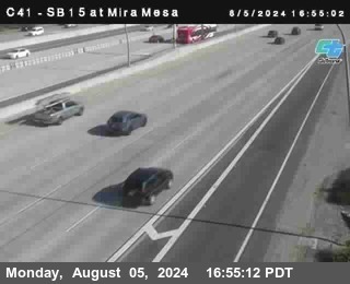 NB 15 at Mira Mesa Blvd