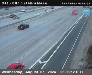 NB 15 at Mira Mesa Blvd