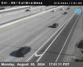 NB 15 at Mira Mesa Blvd