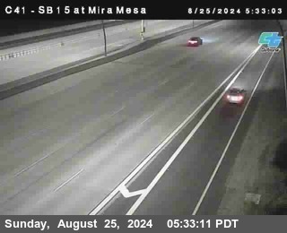 NB 15 at Mira Mesa Blvd